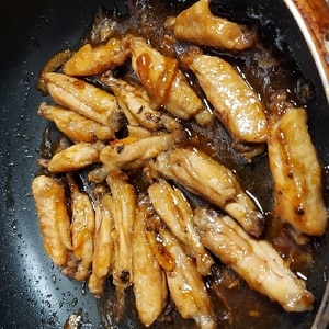 鶏スペアリブ（手羽中）マーマレード焼き